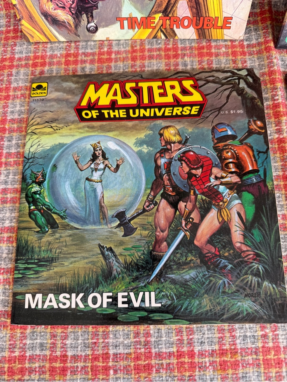 Vintage 1983-84 Masters of the Universe Golden Books lot of 4 He-Man Skeletor